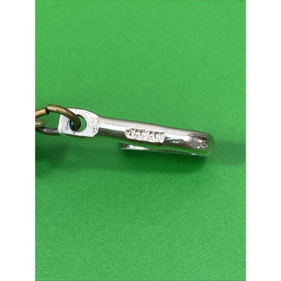 Vintage 13" Choker Necklace Tan Crystal MOP Shell 3 Strands BOHO - Picture 7 of 7